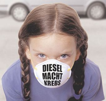 Dieselruß macht Krebs - © Greenpeace Deutschland