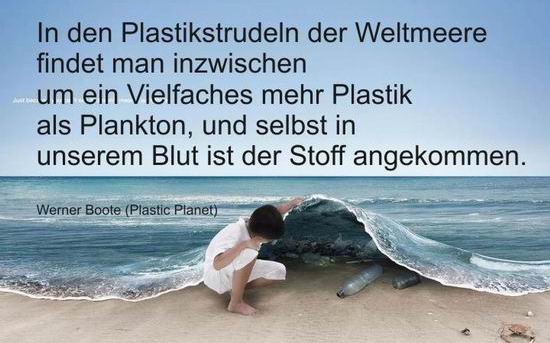 Plastik Meer Klimaschutz-Netz